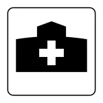 Hospital SVG Icon